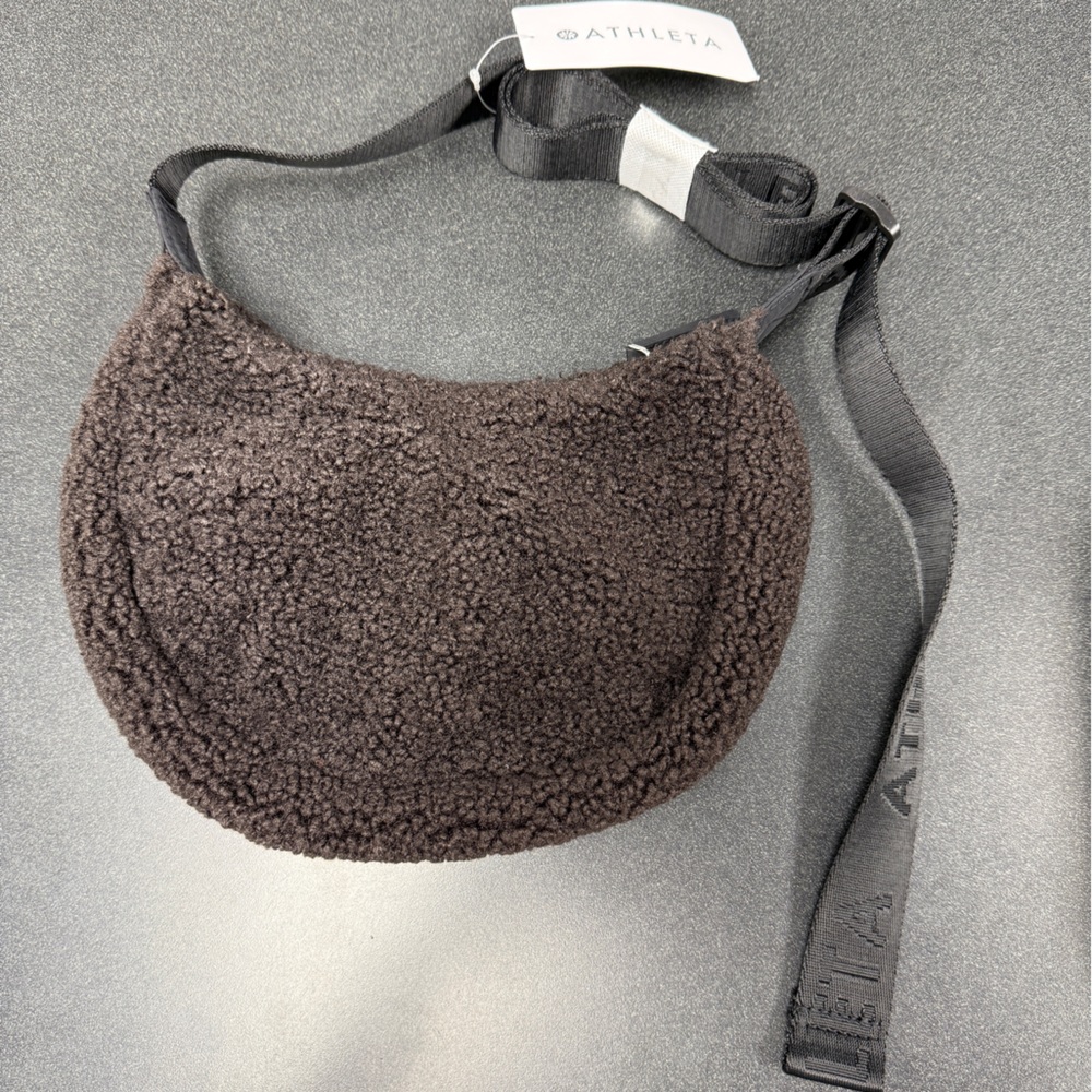 Athleta All About Sherpa Mini Crescent Bag - Picture 5 of 5